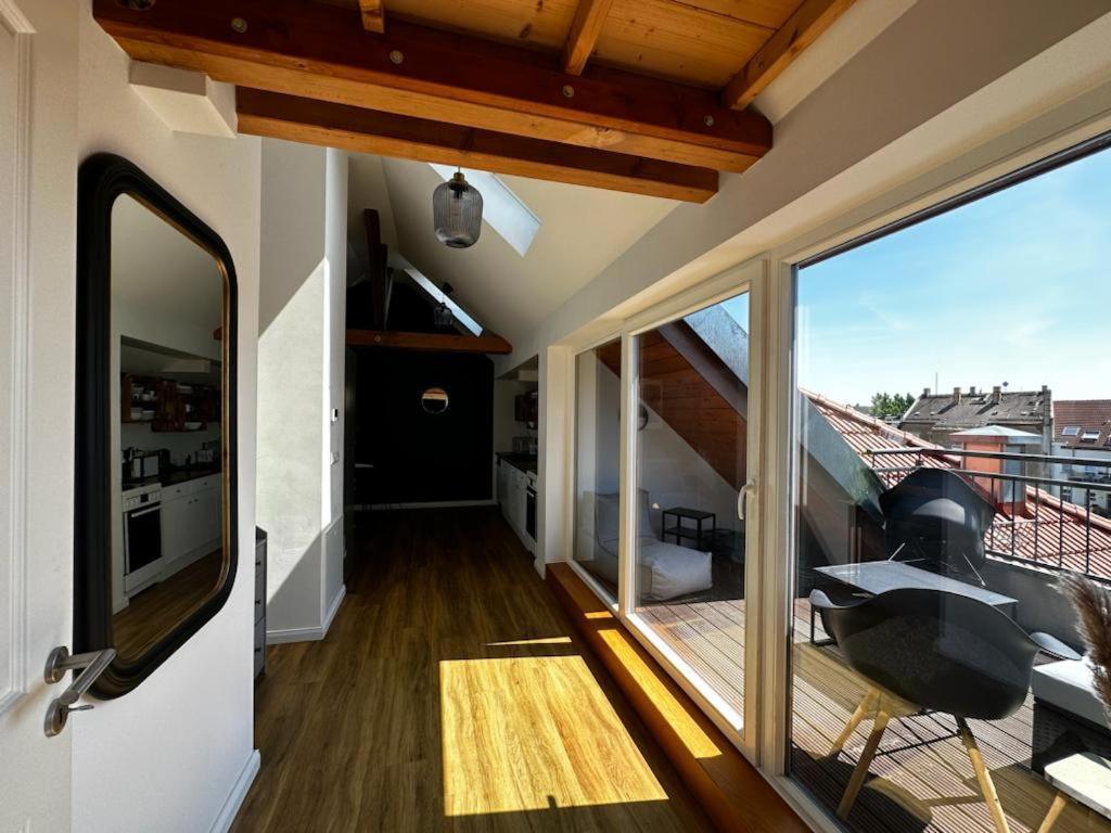 Nr 14 - Hochwertiges 3 Zimmer Maisonette Appartment Mit Grosszugigen Wohnbereich Und Balkon Лейпциг Экстерьер фото