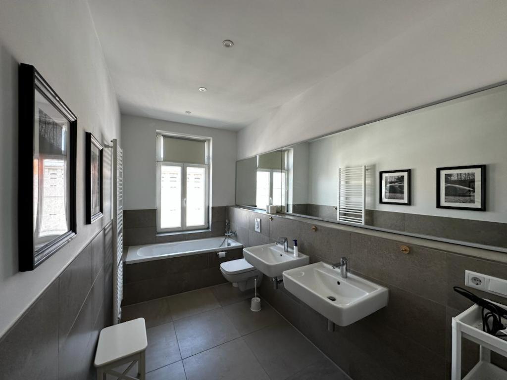 Nr 14 - Hochwertiges 3 Zimmer Maisonette Appartment Mit Grosszugigen Wohnbereich Und Balkon Лейпциг Экстерьер фото