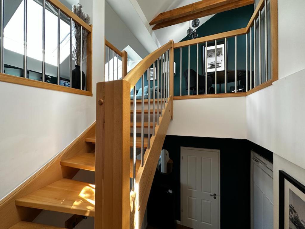 Nr 14 - Hochwertiges 3 Zimmer Maisonette Appartment Mit Grosszugigen Wohnbereich Und Balkon Лейпциг Экстерьер фото